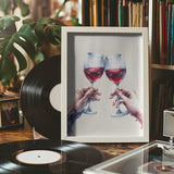 Cheers to us Poster och Canvastavla