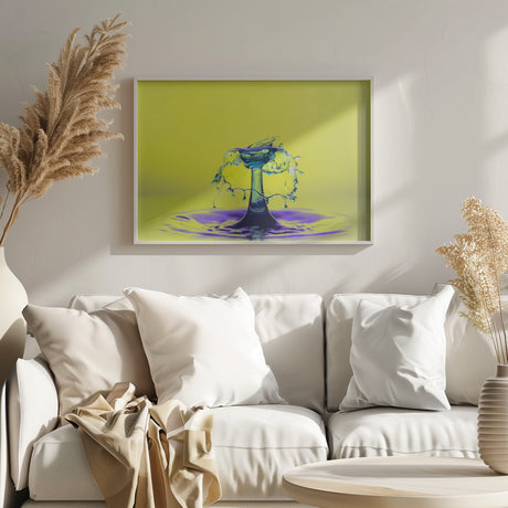 Dancing Drops Poster och Canvastavla