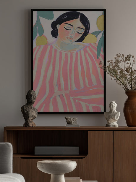 Zenandzest(versionpastelpink) Poster och Canvastavla