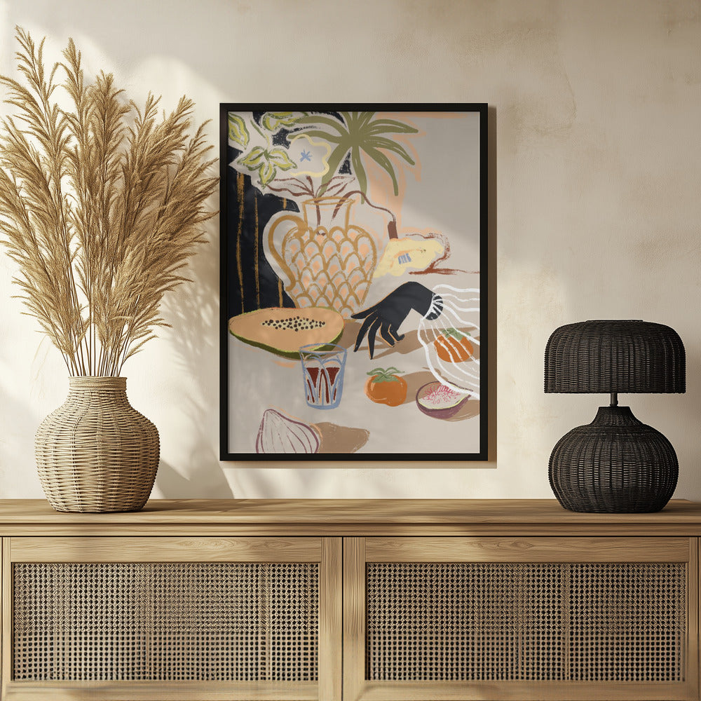 Fruitful Spread Poster och Canvastavla