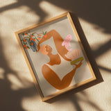 Fish And Oranges Poster och Canvastavla