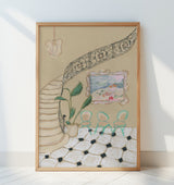 Museum Day 70x100 Poster och Canvastavla