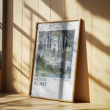 Kirche In Cassone (1913) Poster Poster och Canvastavla