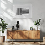 Calming Lines No 1 Poster och Canvastavla