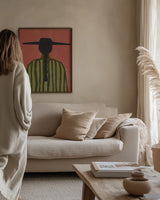 Southwester Woman No.2 Poster och Canvastavla