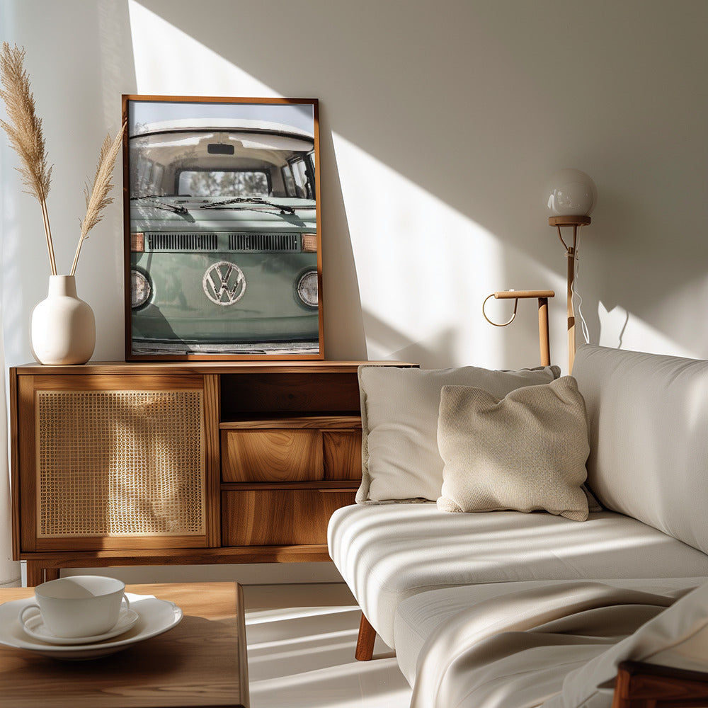 Vw Kombi Poster och Canvastavla