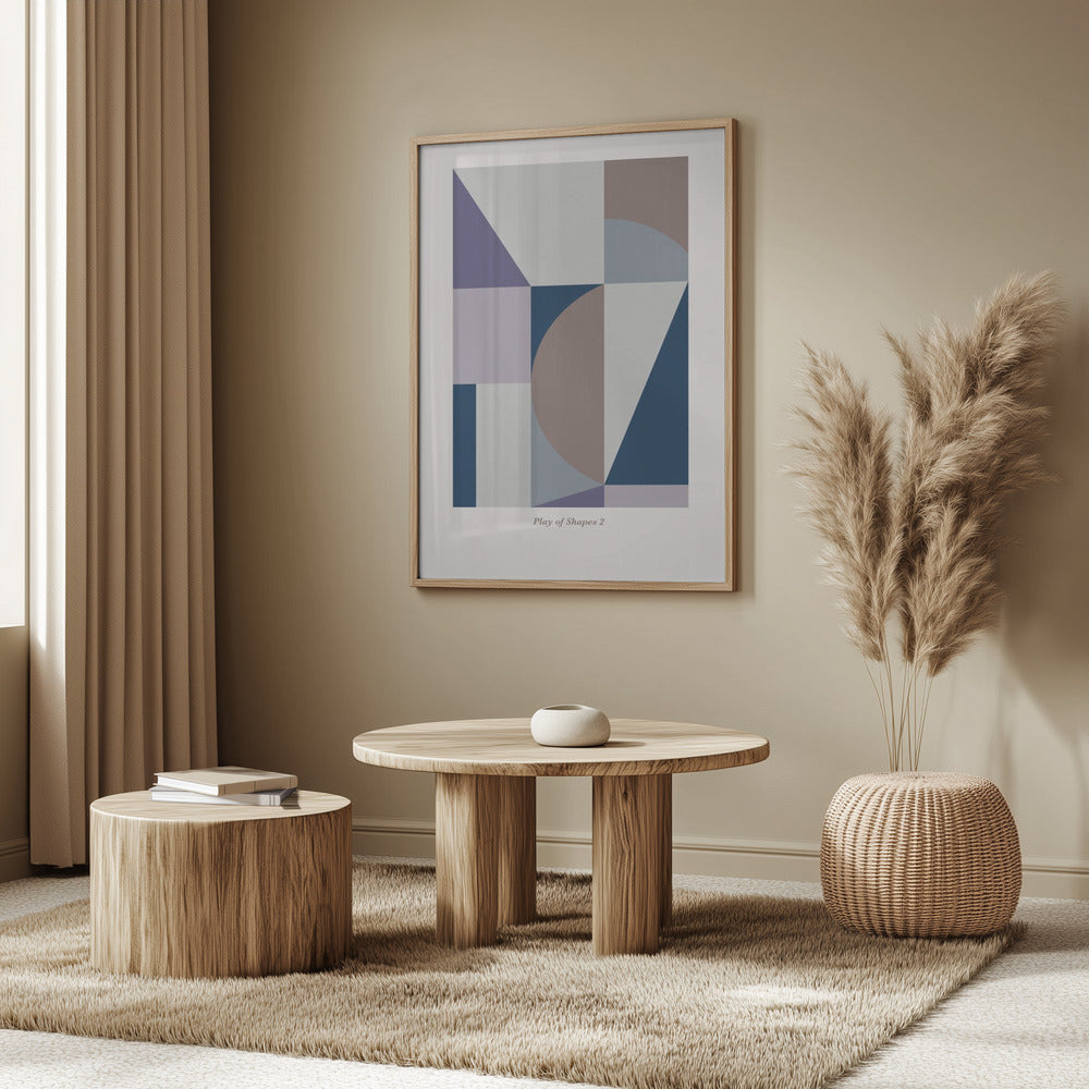 Play of Shapes 2 Poster och Canvastavla