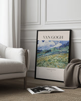 Landscape From Saint Rémy (1889) Poster och Canvastavla