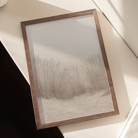 Dunes Grass Beige Poster och Canvastavla