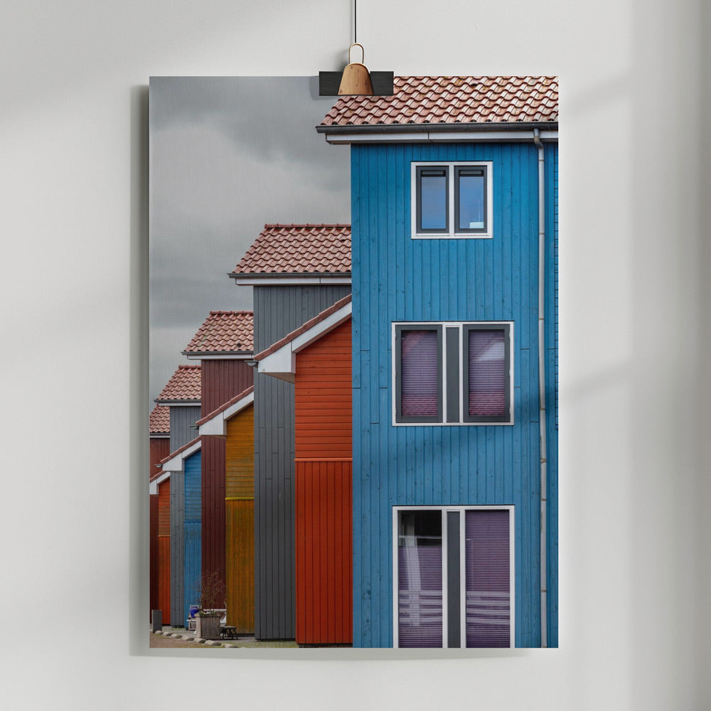 Colour row Poster och Canvastavla