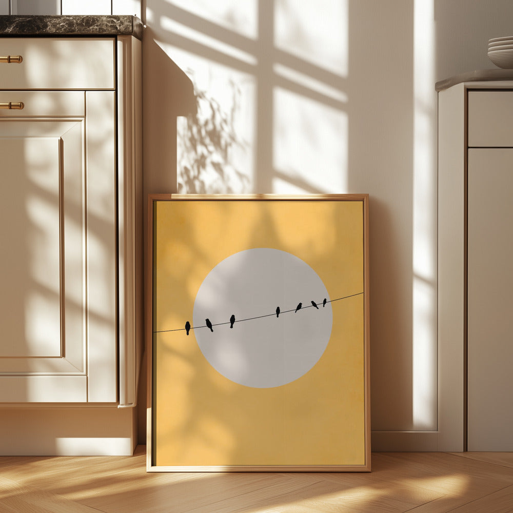 Chirping and Chilling Poster och Canvastavla