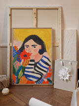 Cheeky in bloom Poster och Canvastavla