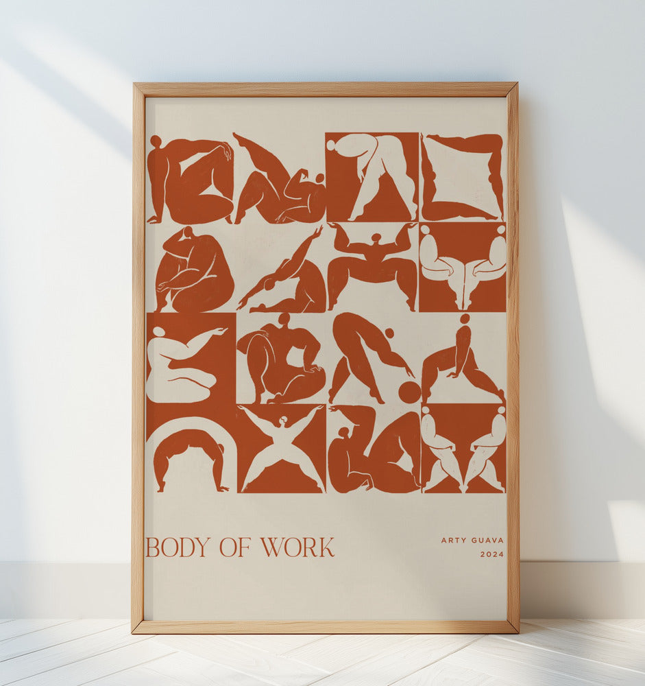 Body of Work (terracotta) Poster och Canvastavla