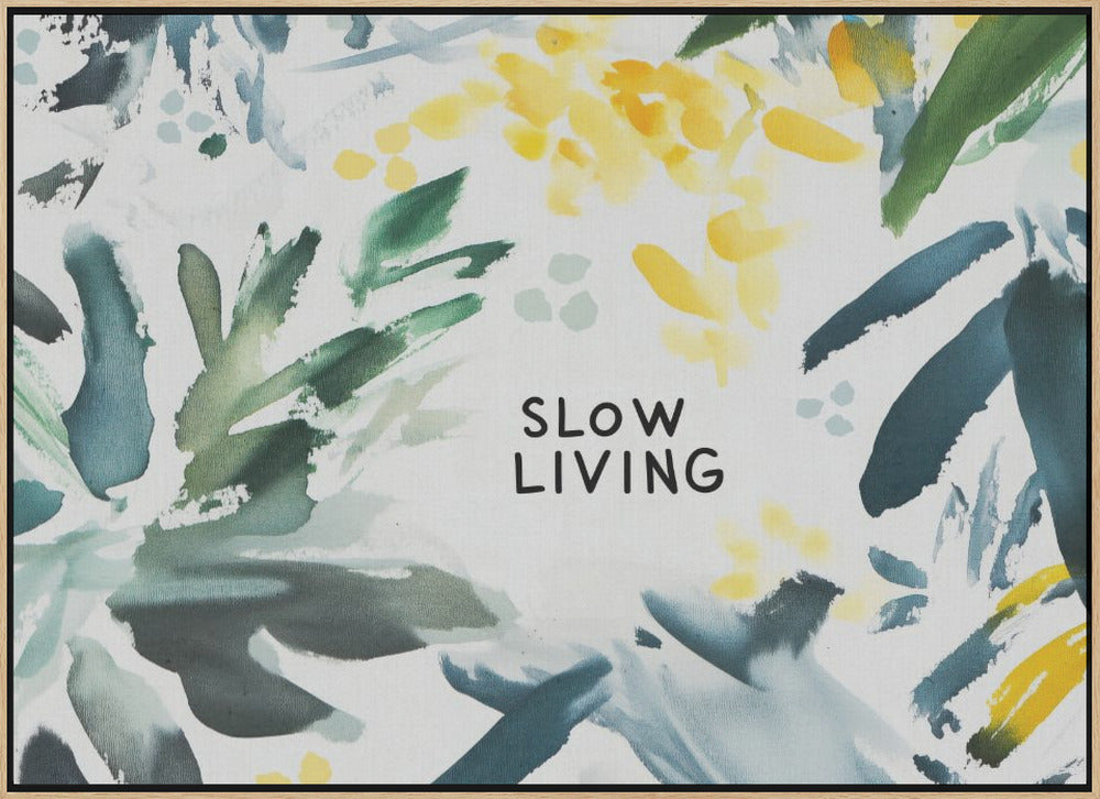 Slowlivingno2 Poster och Canvastavla