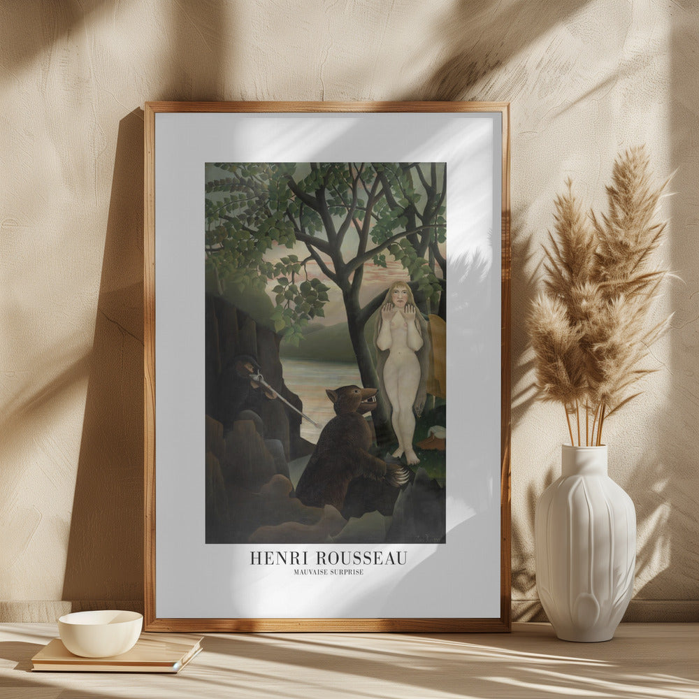 Mauvaise Surprise Poster och Canvastavla