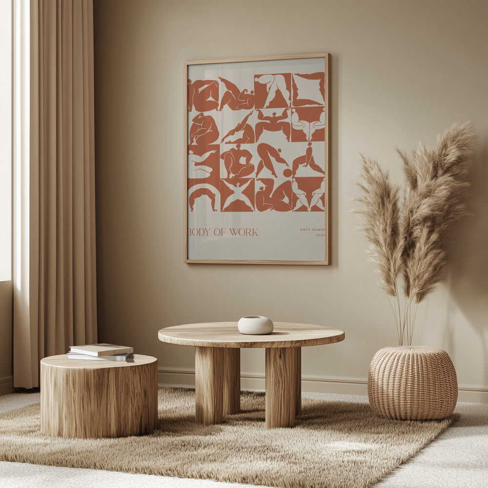 Body of Work (terracotta) Poster och Canvastavla