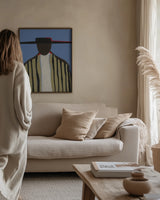 Bold Hat and Stripes New Mexico Style Poster och Canvastavla