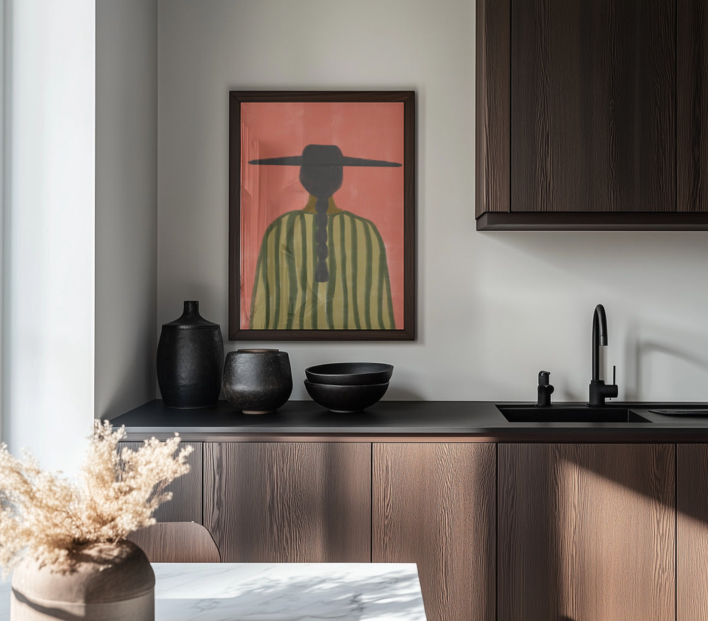 Southwester Woman No.2 Poster och Canvastavla