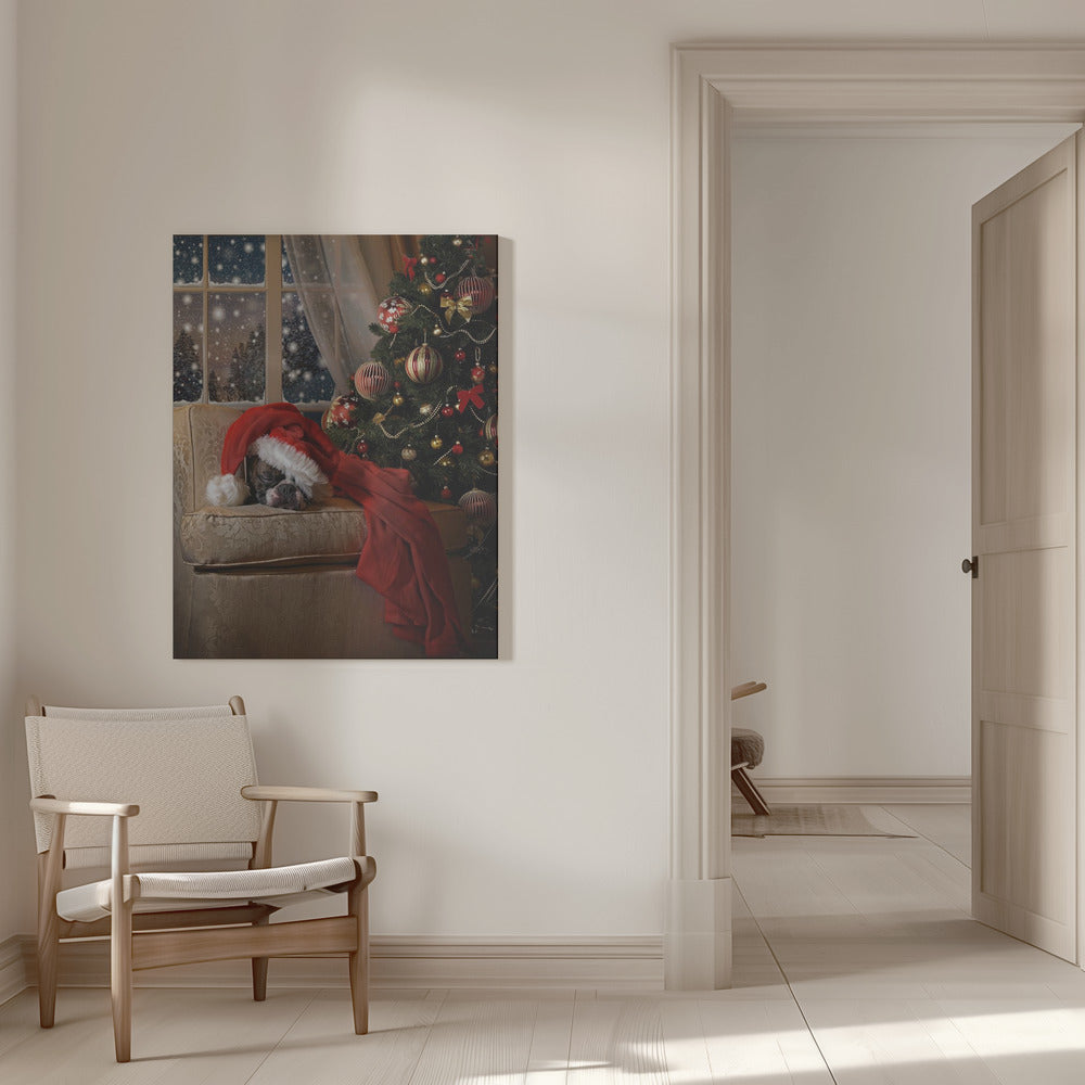 Waiting for Santa Poster och Canvastavla