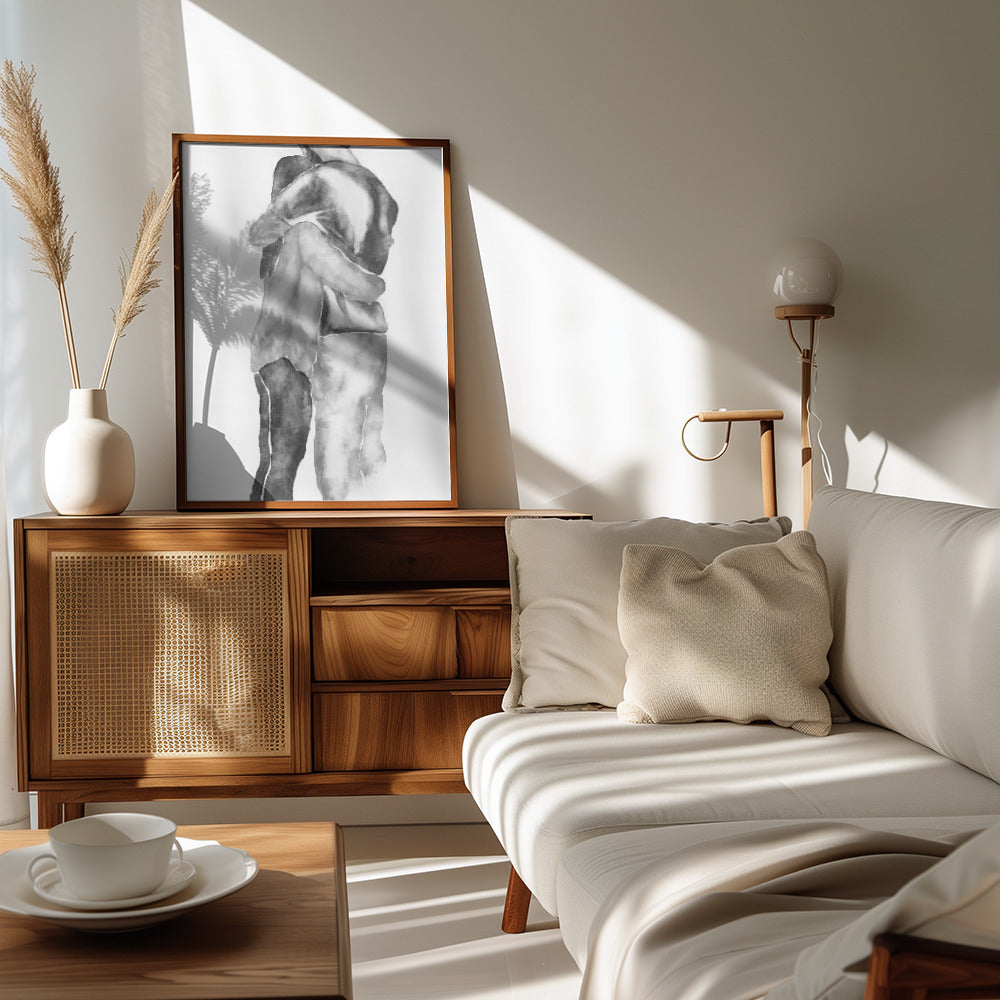 Embrace Poster och Canvastavla