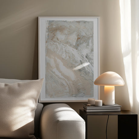 Textured Tides 3 Poster och Canvastavla