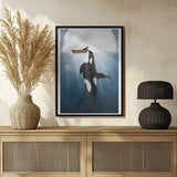Orca Poster och Canvastavla