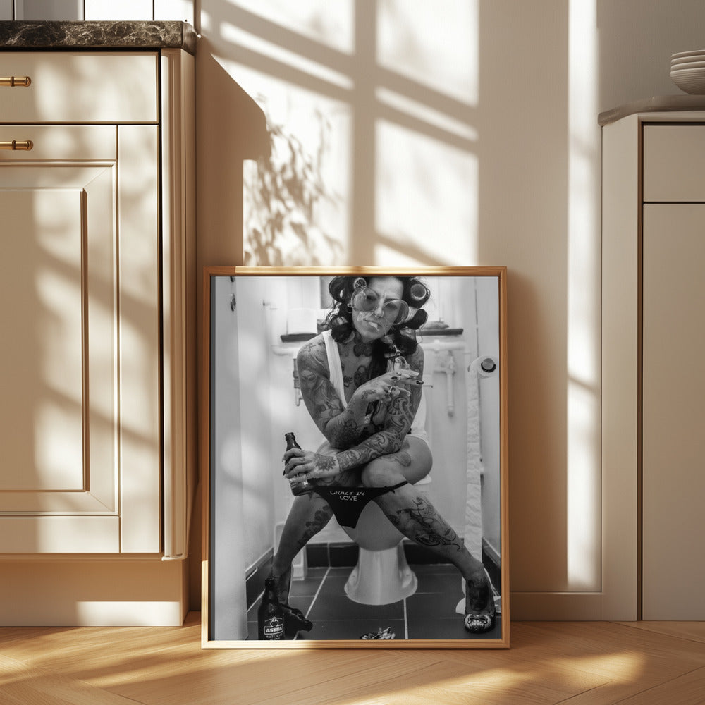 WC Poster och Canvastavla