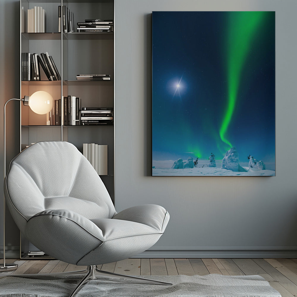 Moon light Poster och Canvastavla