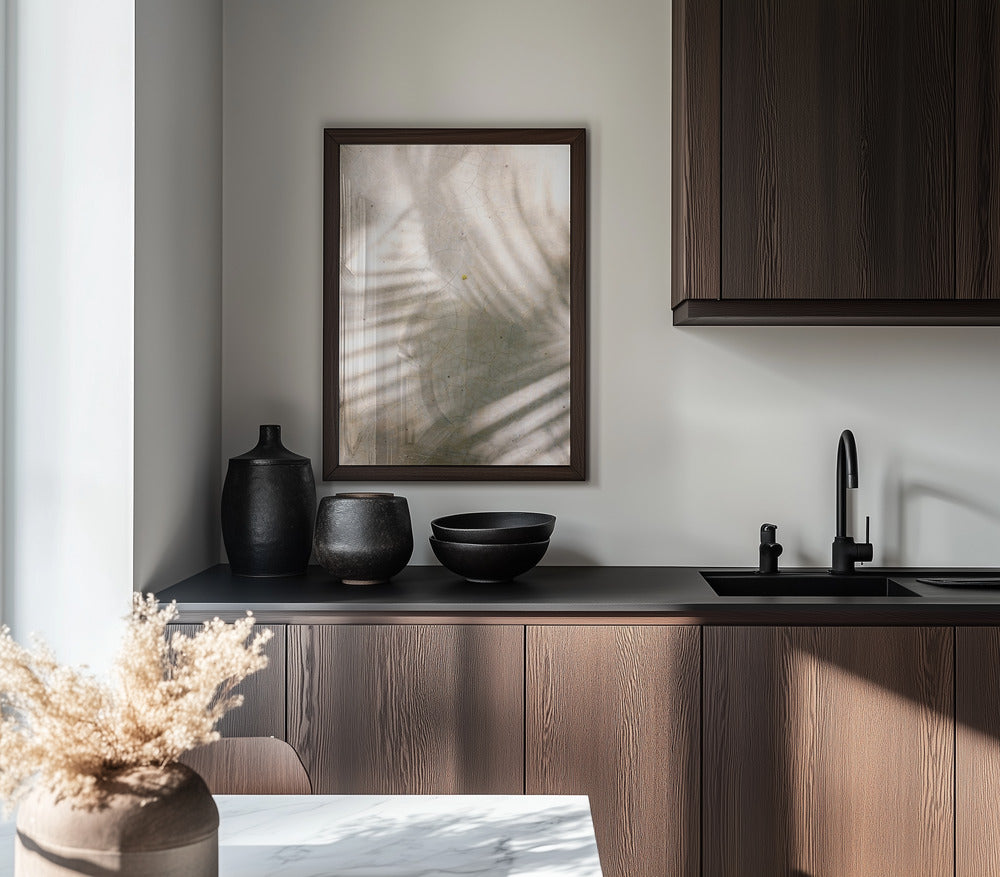 Palm Shadows Poster och Canvastavla