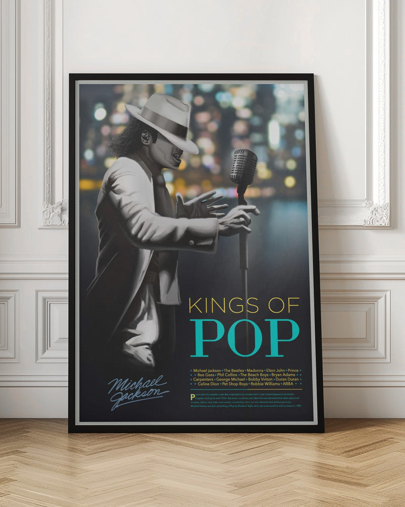 Legend Series-POP Music Poster och Canvastavla