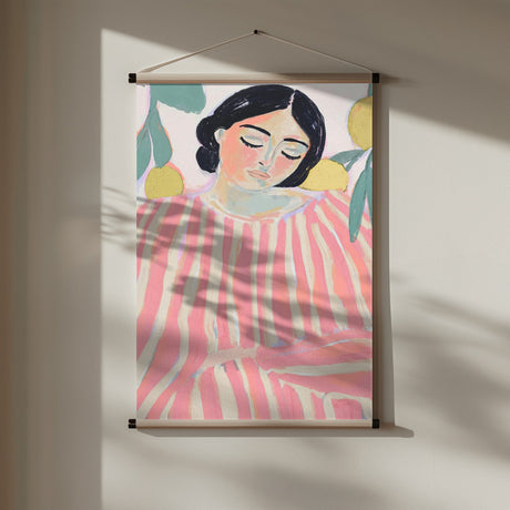 Zenandzest(versionpastelpink) Poster och Canvastavla