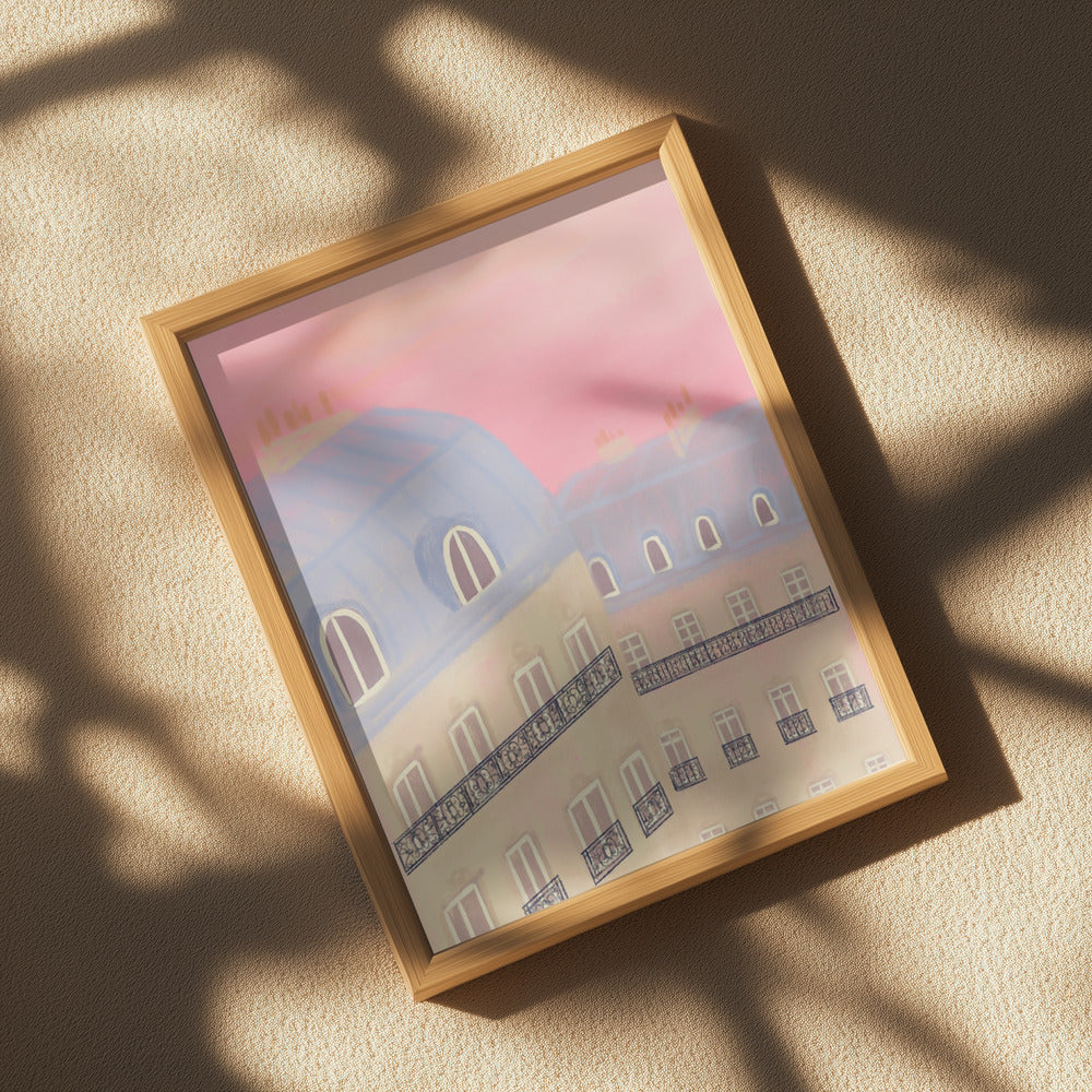 Paris, My Love Poster och Canvastavla