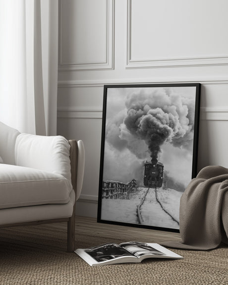 Old train Poster och Canvastavla