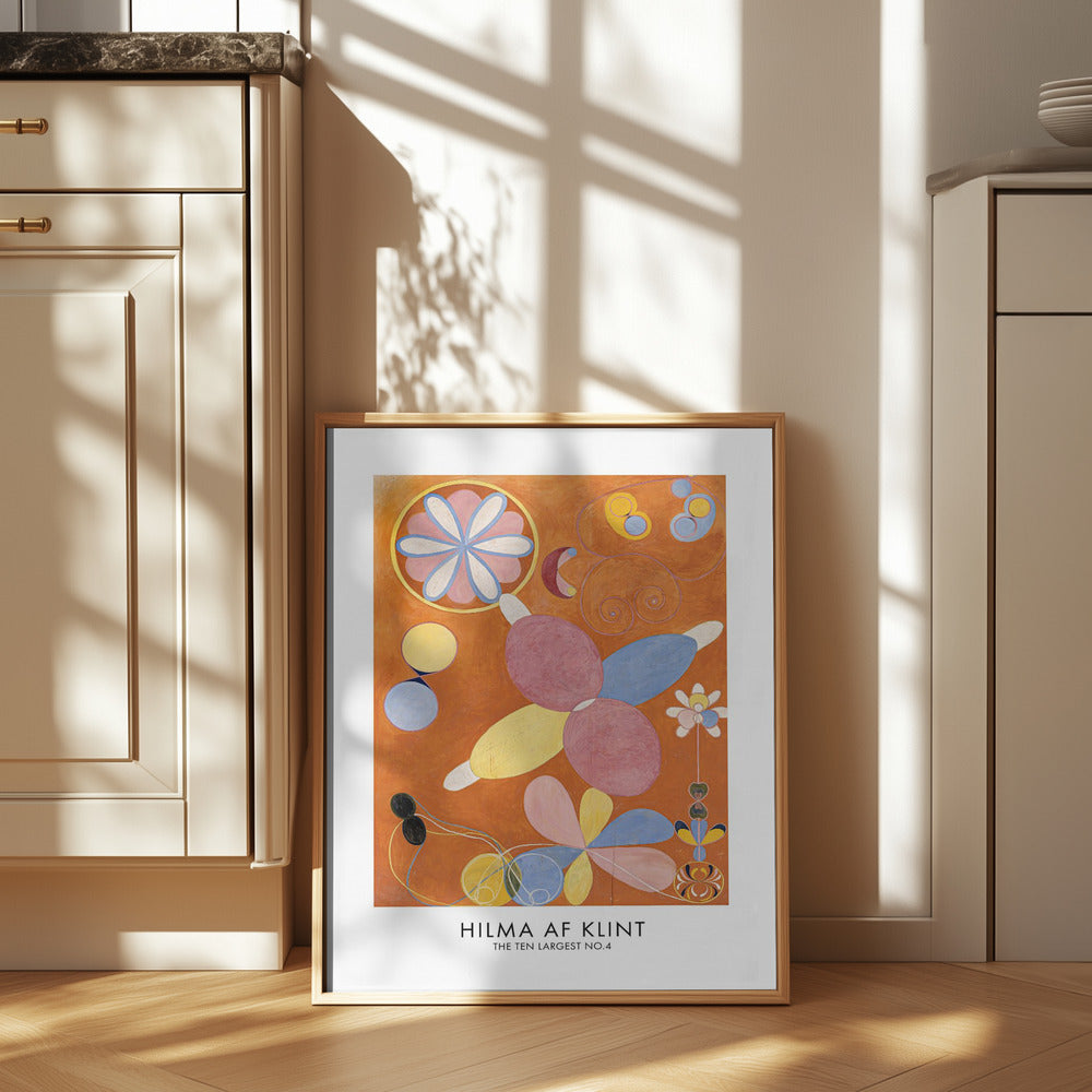 The Ten Largest No.4 Poster Poster och Canvastavla