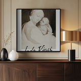 Madonna and Child Poster och Canvastavla