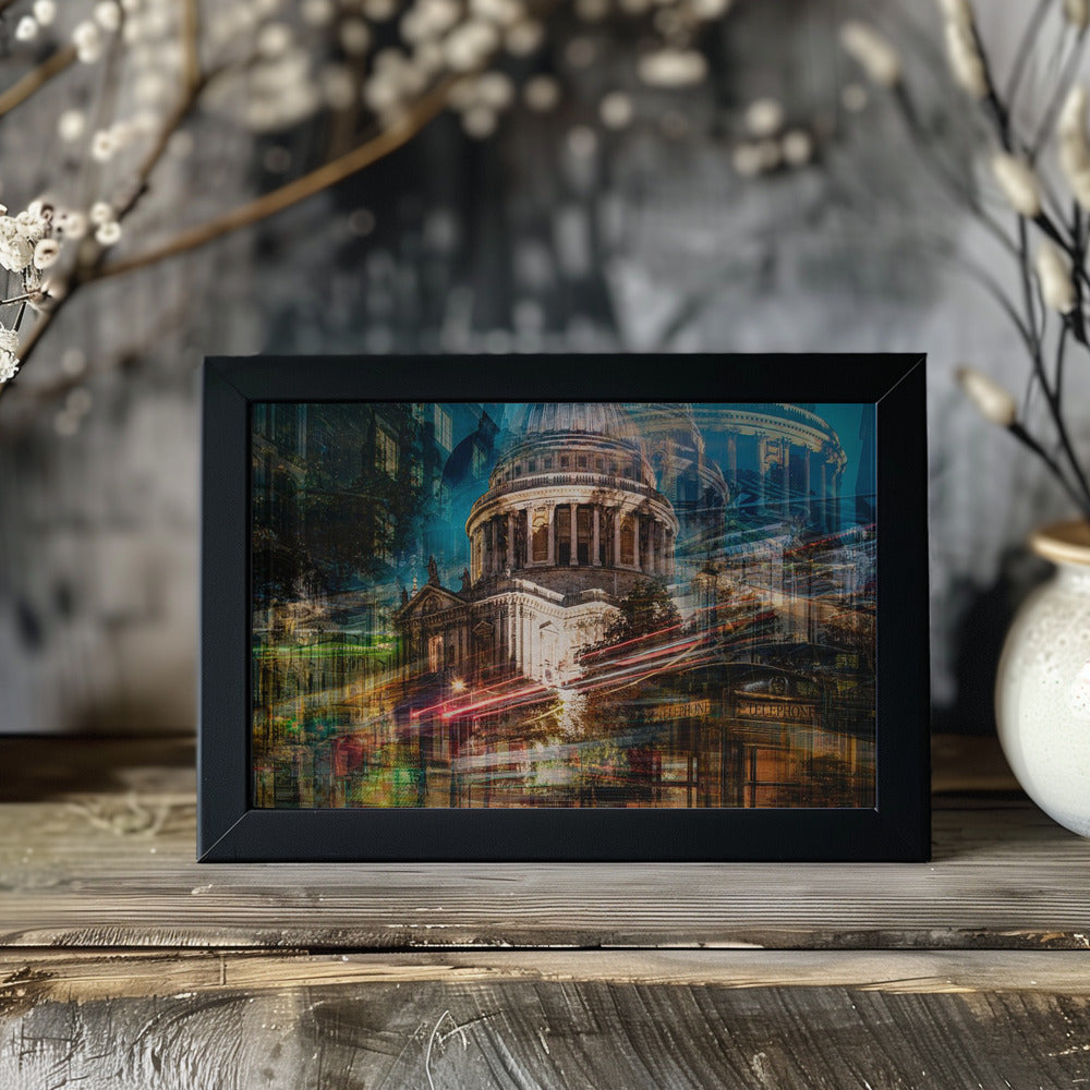 Night at St. Pauls Poster och Canvastavla