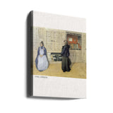 Carl Larsson, Mother and Daughter, 1903, Watercolour 1 Poster och Canvastavla