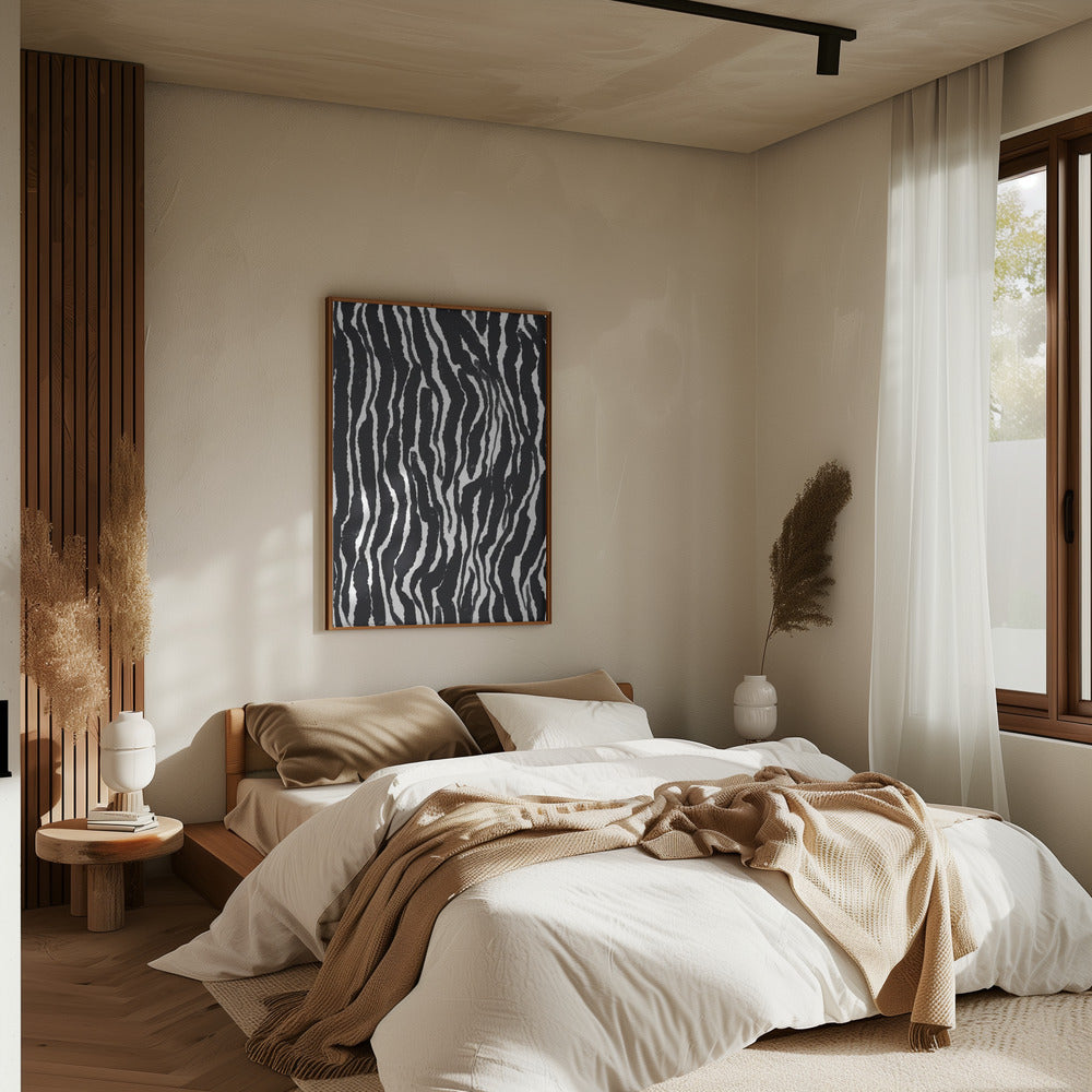 Zebra Pattern Poster och Canvastavla