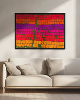 Fixing Colorful Dye Clothes Poster och Canvastavla