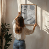 Abstract Brush Strokes 129X Poster och Canvastavla