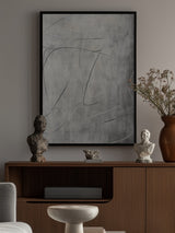 Gray Context II Poster och Canvastavla