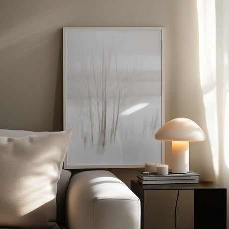Winter White Poster och Canvastavla