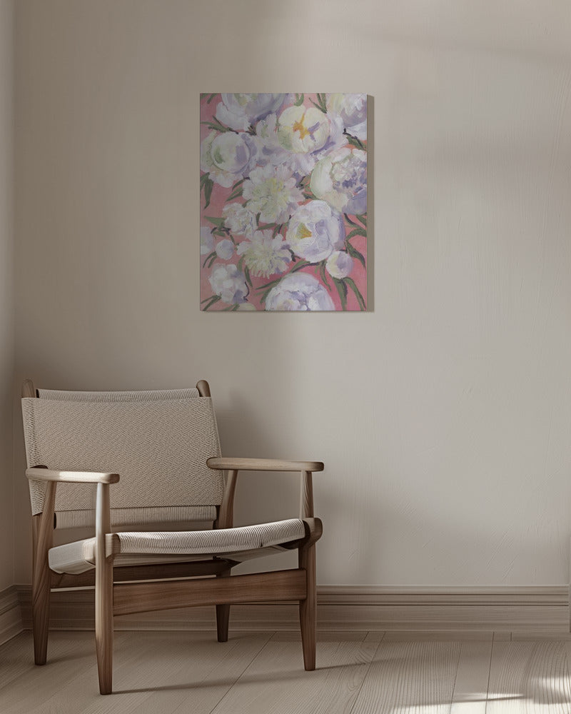 Kinsly painterly bouquet Poster och Canvastavla