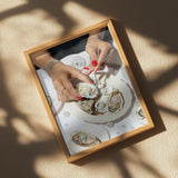 Oyster & Pearls No 01 Poster och Canvastavla