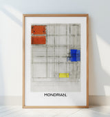 Study for a Composition Poster och Canvastavla