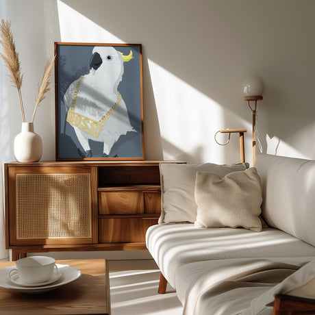 Swag Parrot Poster och Canvastavla