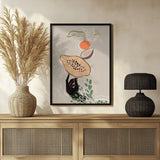 Balancing Fruits Poster och Canvastavla