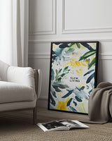 Slowlivingno2 Poster och Canvastavla