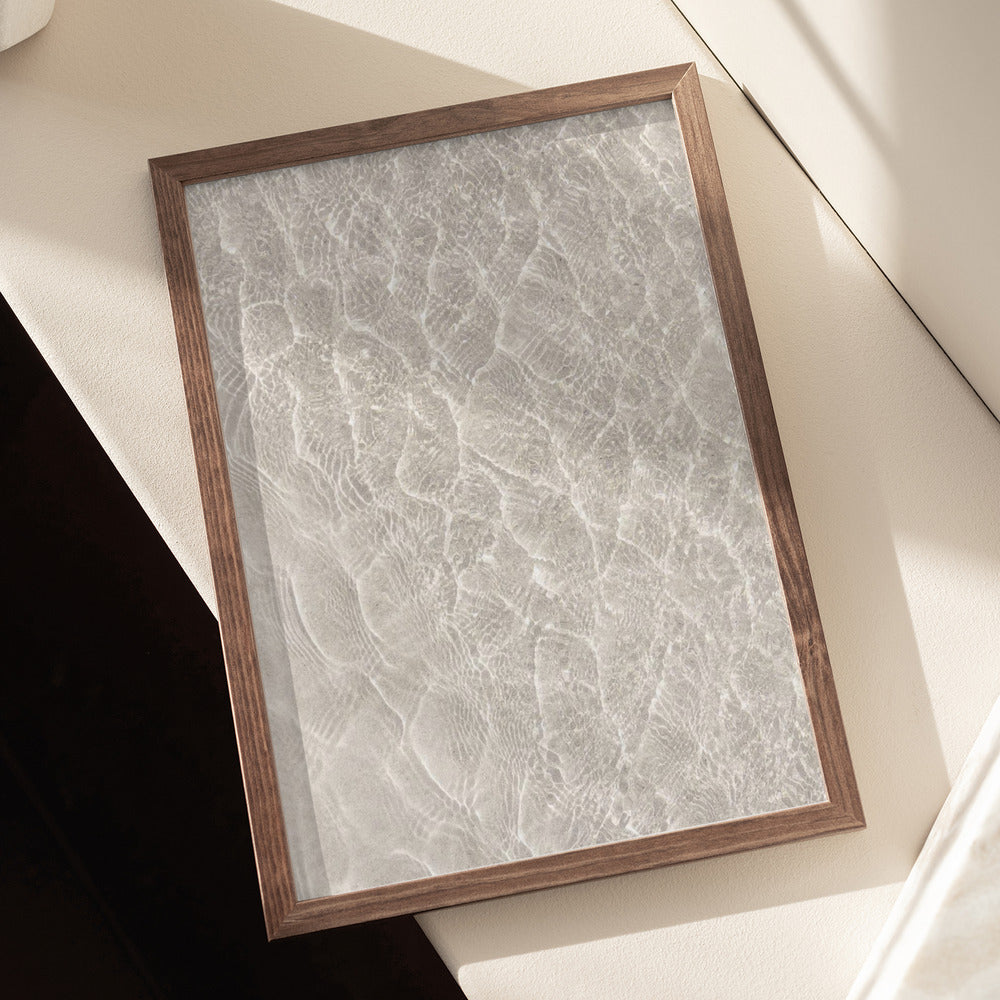 Ripples On Sand Poster och Canvastavla