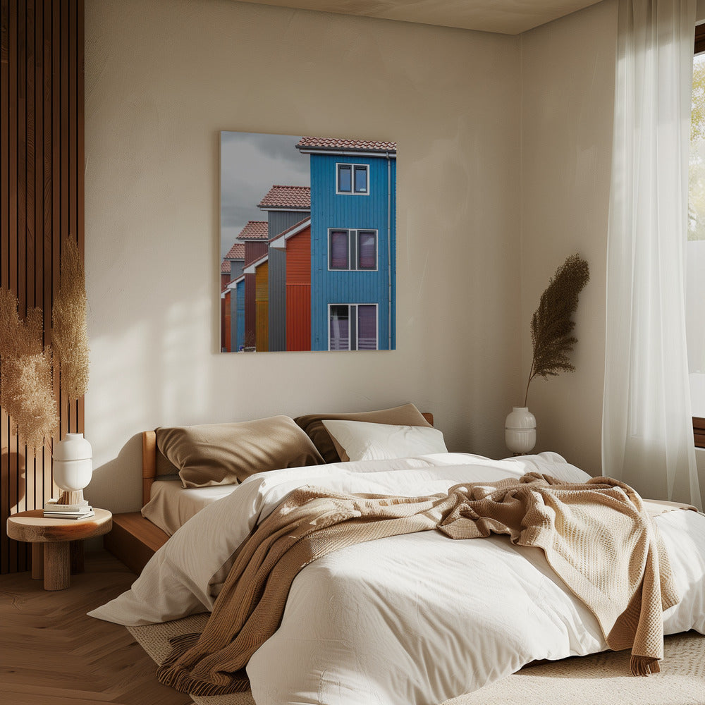 Colour row Poster och Canvastavla